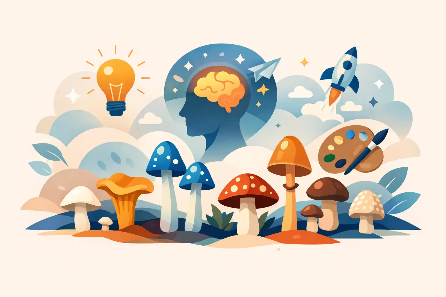 8 Best Mushroom Strains for Creativity
