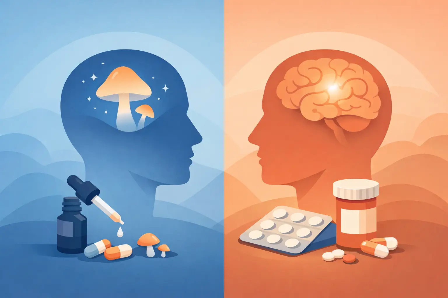 Microdosing vs Antidepressants: What Changes?